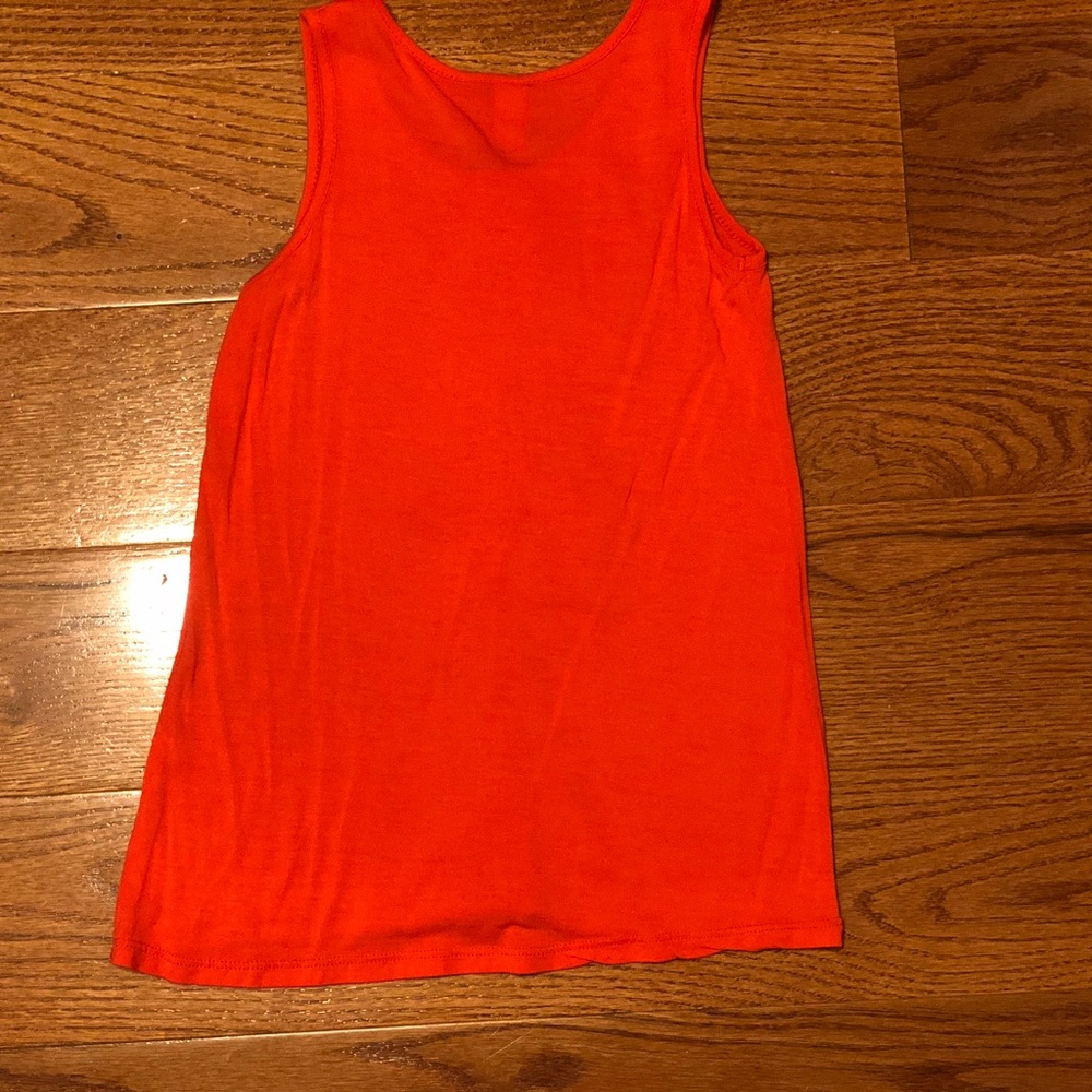 Zara Basic Ruffle Girls Tank Top - Picture 2 of 2